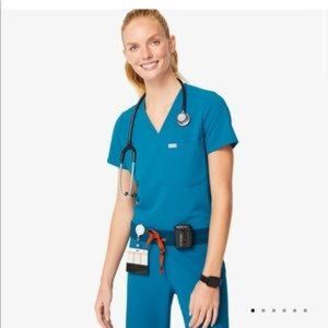 Limited Edition Figs Alps Blue Catarina Top